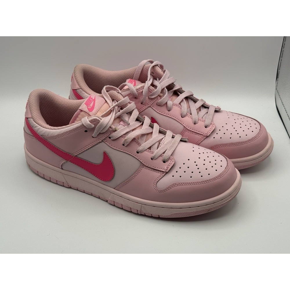 Nike Dunk Low Top Athletic Sneakers Men triple Pink Rubber Outsole 2021